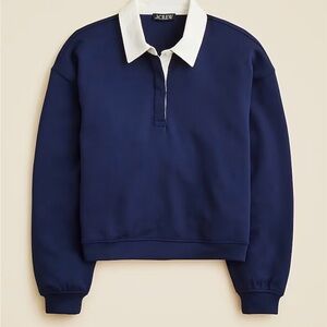 J. Crew Scuba-knit rugby sweatshirt - XS - NWT